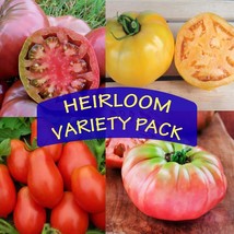 (4)Ultra Heirloom Variety Pack! Live Mix of Tomato Plants.  Stout 5&quot; Tall Plants - £19.98 GBP