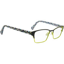 Lafont-Issy &amp; La Eyeglasses Hanae 466 Green Rectangular Frame France 51[]16 140 - £133.71 GBP