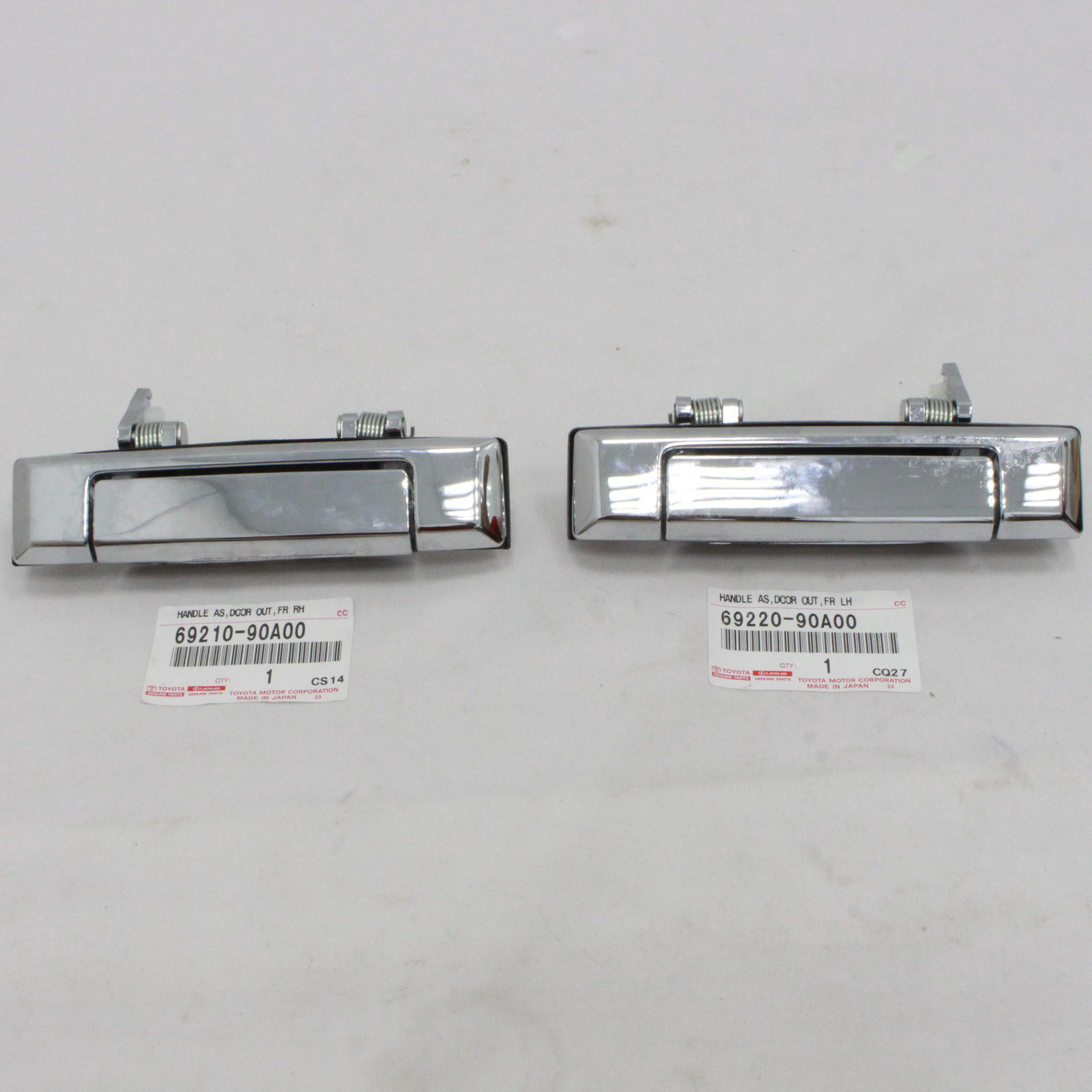 Toyota Land Cruiser FJ60 FJ62 1984-1990 Front Chrome Door Handles LH RH Pair OEM - $97.60