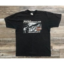 Harley Davidson 105th Milwaukee Mens XL Double Sided T Shirt Black - £14.28 GBP