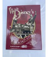 Walt Disney&#39;s Railroad Story Hardcover Book Michael Broggie Train - $66.82