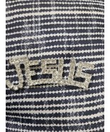 Jesus Rhinestone Spellout Brooch Pin Silver Tone 4&quot; - $25.97 CAD