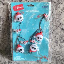 Disney Nightmare Before Christmas Santa Jack Skellington Light Up Neckla... - $9.95