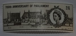 VINTAGE STAMPS BRITISH 2&#39;6 SHILLING PENCE PARLIAMENT GREAT BRITAIN UK GB... - $1.75