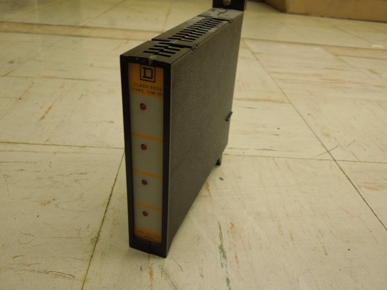 Square D Sy/Max 8030 CIM-101 120V AC/DC Input Module Used - $50.00