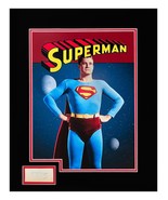 George Reeves Autograph Book Page Cut Museum Framed Ready to Proudly Display - £2,725.67 GBP