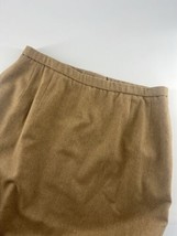 Vintage Pendleton Maxi Skirt Womens Size 16 W Beige Tan Long 100% Virgin... - $54.85