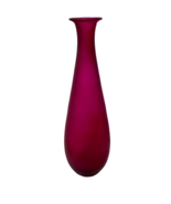 Large 16&quot; Purple Matte Vase - £29.60 GBP