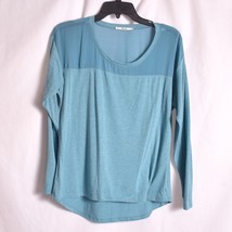 Papaya Long Sleeve Scoop Neck Top Size Small - $11.84