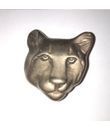 VINTAGE LARGE BROOCH PIN LADY REMINGTON Cougar JEWELRY New USA Seller - £16.38 GBP