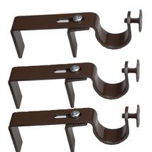 NoNo Bracket - Outside Mounted Blinds Curtain Rod Bracket Attachment (Set of 3) - £15.32 GBP