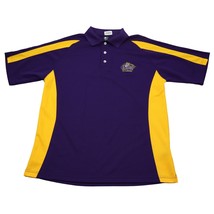 LSU Tigers Shirt Mens Medium Purple Polo Starter Football Baseball Golf Tennis - £19.59 GBP