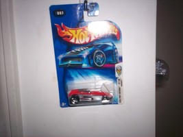 Hot Wheels 2004 First Editions Shredded #87/100 #087 Silver and Red - $0.99
