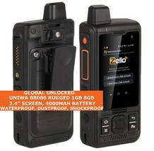 Uniwa B8000 Rugged 8gb Imperméable Mtk6739 Quad Core 2.4 &quot; Android 8.0 LTE Phone - £269.14 GBP