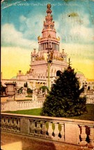 1917 PANAMA-PACIFIC Int&#39;l Expo. POSTCARD-TOWER Of Jewels, San Francisco, Ca BK62 - £3.69 GBP