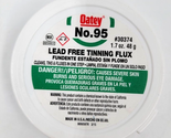 Oatey No. 95 Tinning Soldiering Pipe Flux, 1.7 oz, Carded, Paste, Greeni... - $6.90