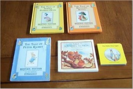 Beatrix Potter Book Lot Peter Rabbit Squirrel Nutkin - £12.02 GBP