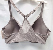 Auden 40D Gray Underwire Racerback Bra Lightly Lined image 2