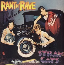 Stray Cats Autographed lp - £234.15 GBP