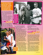 Aaron Carter Nick barefoot shirtless 11"x8" Teen Mag Pinup Mini Poster C... - $7.94