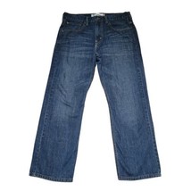 Levi&#39;s 569 Loose Straight Men&#39;s W32 L28 Cotton 5 Pocket Blue Denim Jeans - £16.16 GBP