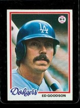 Vintage 1978 Topps Baseball Trading Card #586 Ed Goodson Dodgers 3B-1B - £7.58 GBP