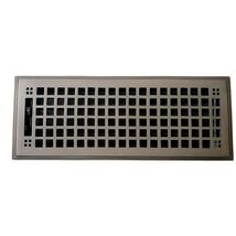 Signature Hardware 401119 Mission 4&quot; x 12&quot; Floor Register - Oil-Rubbed B... - $32.90
