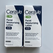 Cerave PM Facial Moisturizing Lotion 2 oz Each  2 Pack - £15.84 GBP
