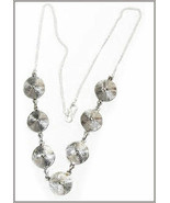 Collier Avec Argent (925) En Sphérique Disques - $81.84 CAD