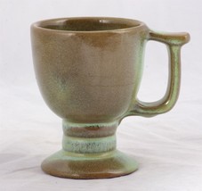 Vintage Frankoma Pottery Footed Pedestal mug - matching Shell Bowl available - £13.76 GBP