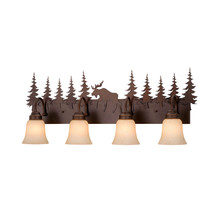 Vaxcel International Yellowstone 4L Vanity - Burnished Bronze - $8,031.67 MXN