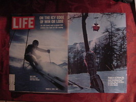 Life March 6 1970 3/6/70 Billy Kidd Tyler Palmer Skiing - £5.94 GBP