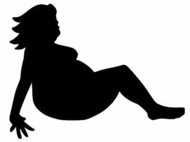 Mudflap Fat Girl Vinyl Decal Sticker - Trucker Lady Woman Chubby - £3.94 GBP+