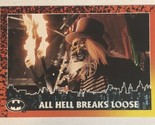 Batman Returns Vintage Trading Card #15 All Hell Breaks Loose - $1.97