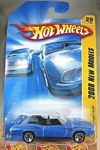 2008 Hot Wheels #29 New Models 29/40 &#39;70 PONTIAC GTO Blue Variation w/Chrome5Sp - £6.26 GBP