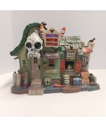 Lemax Spooky Town Monster Hunting Supplies Store Lighted Building # 85311 - £29.14 GBP