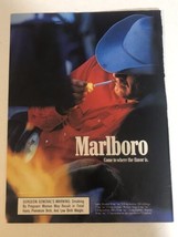 1992 Marlboro Reds Cigarettes Vintage Print Ad pa28 - £5.91 GBP