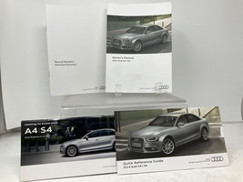 2013 Audi A4 S4 Sedan Owners Manual Set OEM C02B53021 - £42.78 GBP