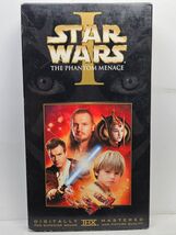 Star Wars The Phantom Menace VHS Episode I 2000 Sci-Fi THX Mastered - $4.94