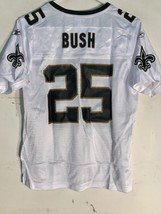 Reebok Women&#39;s NFL Jersey New Orleans Saints Reggie Bush White sz M - £10.07 GBP