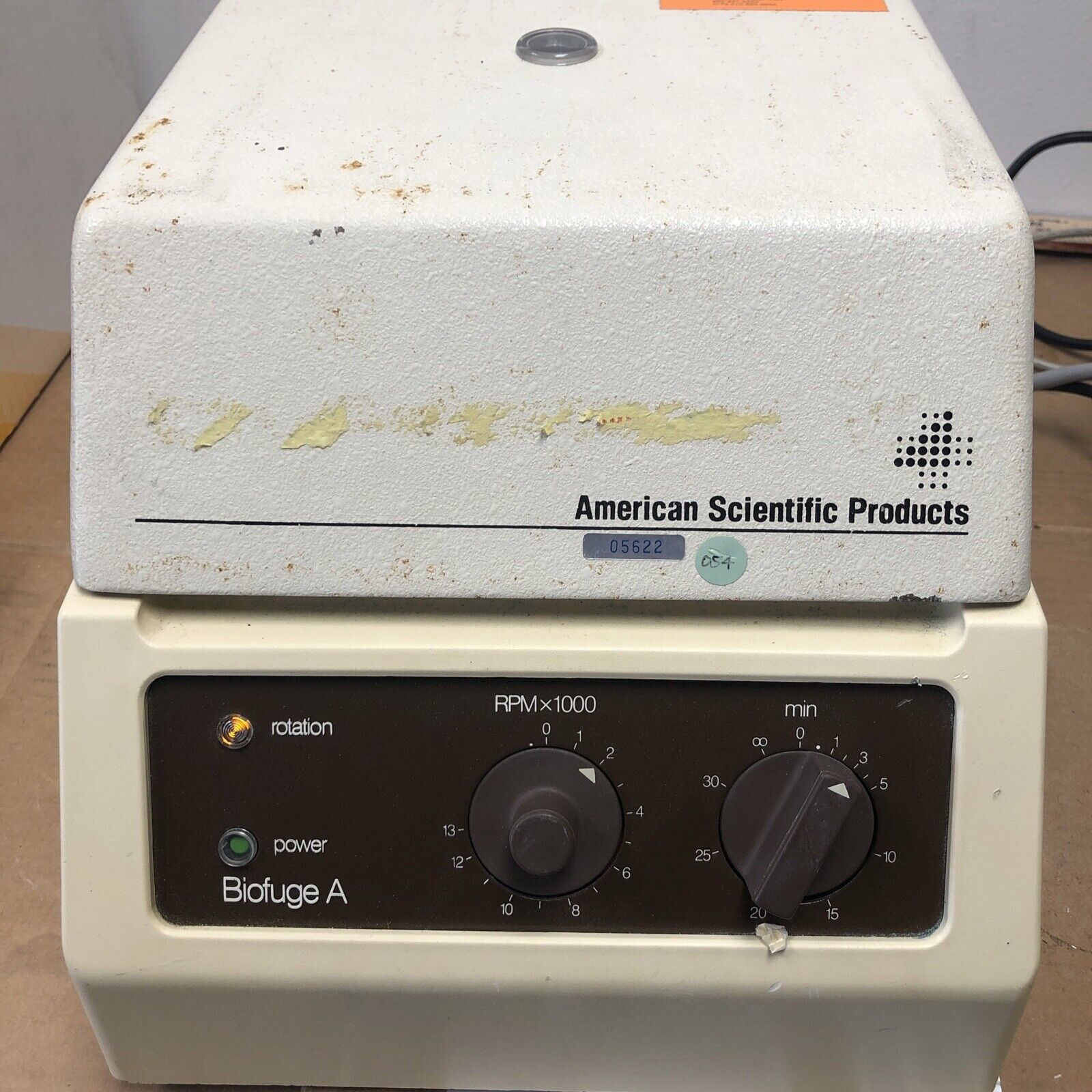 American Scientific Products Heraeus Biofuge A Model 1217 w/ 24 Place Rotor - $61.60