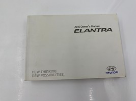 2016 Hyundai Elantra Owners Manual Set OEM H01B35017 - £13.62 GBP