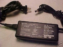 15.2 volt Epson adapter cord - Perfection Photo 1250 scanner PSU power p... - $29.65