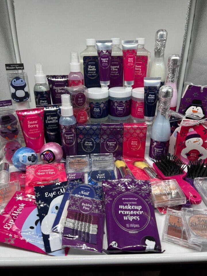 Groovi Beauty Gift Set Spa Christmas Holiday YOU CHOOSE BuyMoreSave&amp;Comb... - $0.99+