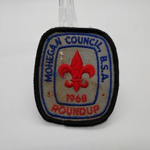 Vintage 1968 BSA Mohegan Council Roundup Boy Scouts of America Patch - £12.52 GBP