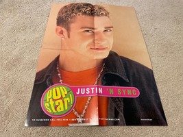 O-town Justin Timberlake teen magazine poster clipping Jacob Underwood P... - $5.00