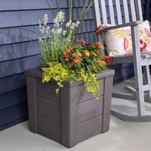 Step2 Lakewood Resin Dark Cedar Planter - $127.38