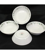 Royal Seasons Holly Soup Cereal Bowls 6.25&quot; Lot of 4 - £15.31 GBP