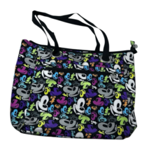 DISNEY PARKS MICKEY MOUSE FACES POP ART SHOULDER TOTE BAG - READ PRE-OWNED - $18.81