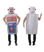 interoknack Robot Costume Set  Silver Retro Tunic Suit for Halloween, C... - $3,142.39 MXN+